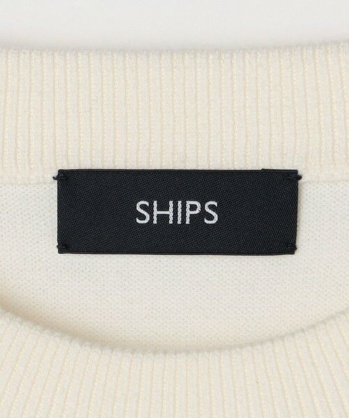 SHIPS / シップス ニット・セーター | SHIPS: ハイゲージ コットン ウール クルーニット | 詳細11