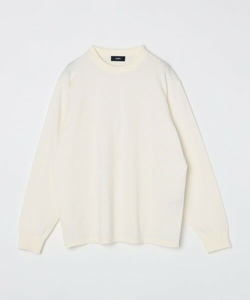 SHIPS / シップス ニット・セーター | SHIPS: ハイゲージ コットン ウール クルーニット | 詳細13