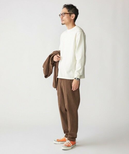 SHIPS / シップス ニット・セーター | SHIPS: ハイゲージ コットン ウール クルーニット | 詳細2