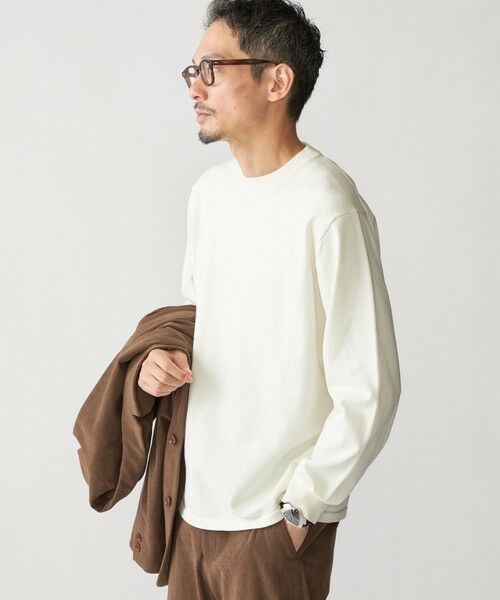 SHIPS / シップス ニット・セーター | SHIPS: ハイゲージ コットン ウール クルーニット | 詳細5