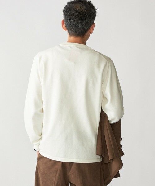 SHIPS / シップス ニット・セーター | SHIPS: ハイゲージ コットン ウール クルーニット | 詳細6