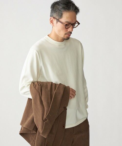 SHIPS / シップス ニット・セーター | SHIPS: ハイゲージ コットン ウール クルーニット | 詳細7