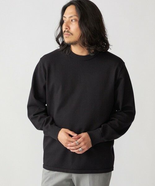 SHIPS / シップス ニット・セーター | SHIPS: ハイゲージ コットン ウール クルーニット | 詳細18