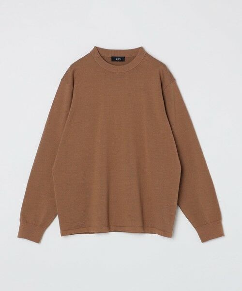 SHIPS / シップス ニット・セーター | SHIPS: ハイゲージ コットン ウール クルーニット | 詳細24