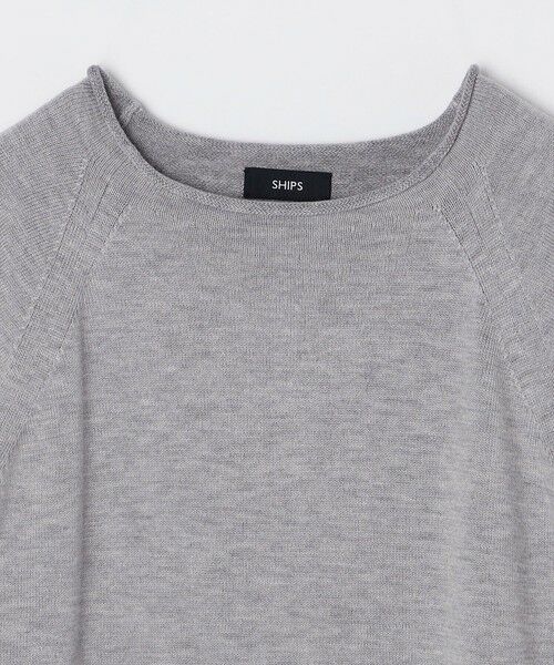 SHIPS / シップス ニット・セーター | SHIPS:〈手洗い可能〉12ゲージ ダブルフェイス ロールネック ニット プルオーバー | 詳細7