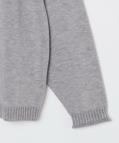 SHIPS / シップス ニット・セーター | SHIPS:〈手洗い可能〉12ゲージ ダブルフェイス ロールネック ニット プルオーバー | 詳細8