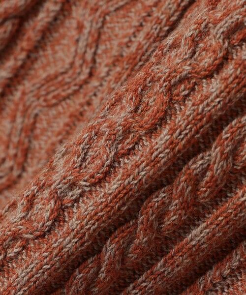 SHIPS / シップス ニット・セーター | SHIPS:〈手洗い可能〉コットン ウール アラン クルーネック プルオーバー ニット | 詳細14