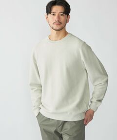 SHIPS / シップス ニット・セーター | SHIPS:〈洗濯機可能〉SOLOTEX(R) コットン ピケ クルーネック ロングスリーブ ニット