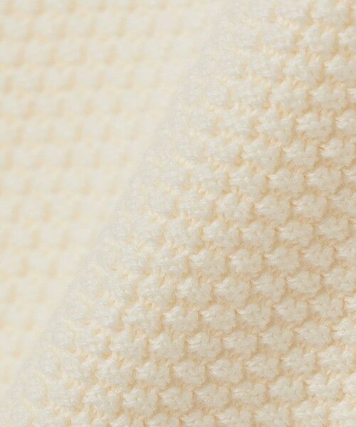 SHIPS / シップス ニット・セーター | SHIPS:〈洗濯機可能〉SOLOTEX(R) コットン ピケ クルーネック ロングスリーブ ニット | 詳細4