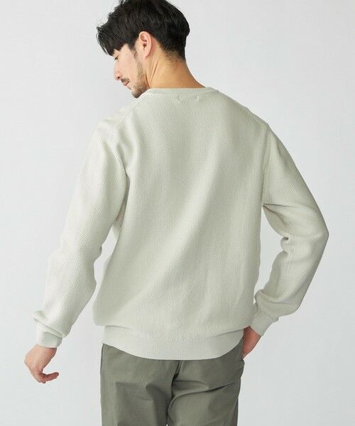 SHIPS / シップス ニット・セーター | SHIPS:〈洗濯機可能〉SOLOTEX(R) コットン ピケ クルーネック ロングスリーブ ニット | 詳細11