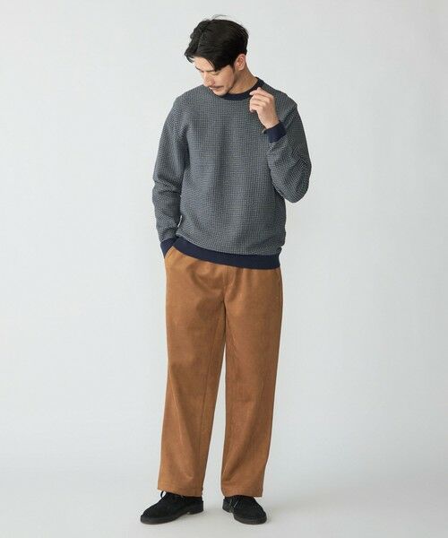 SHIPS / シップス ニット・セーター | SHIPS:〈洗濯機可能〉SOLOTEX(R) コットン ピケ クルーネック ロングスリーブ ニット | 詳細24