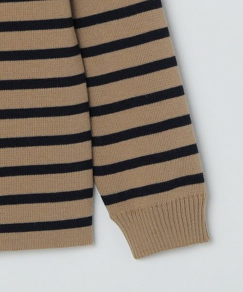 SHIPS / シップス ニット・セーター | ANDERSEN-ANDERSEN: 12ゲージ マリンストライプ クルーネック ニット | 詳細4