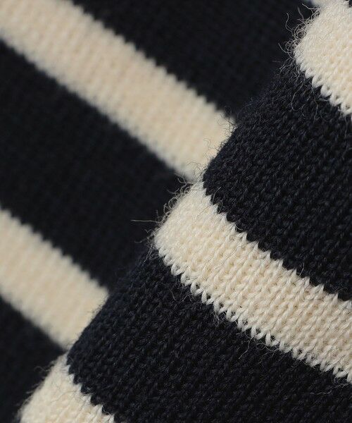 SHIPS / シップス ニット・セーター | ANDERSEN-ANDERSEN: 12ゲージ マリンストライプ クルーネック ニット | 詳細9