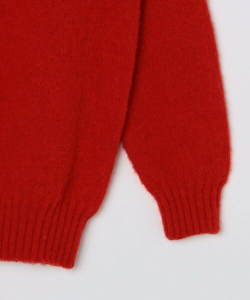 SHIPS / シップス ニット・セーター | 【SHIPS別注】HARLEY OF SCOTLAND:ウォッシャブル シャギー クルーネックニット | 詳細19