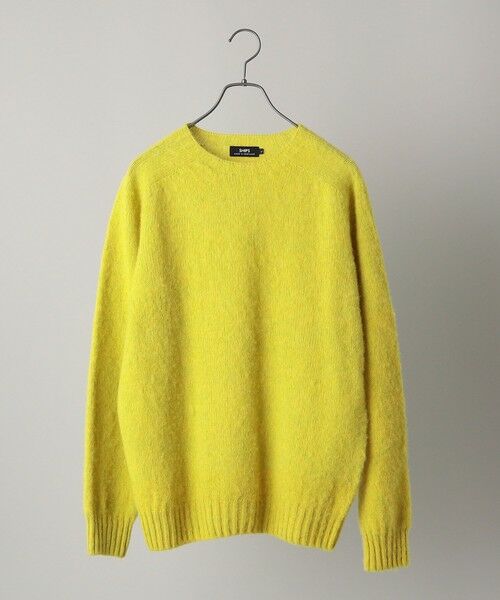 SHIPS / シップス ニット・セーター | 【SHIPS別注】HARLEY OF SCOTLAND:ウォッシャブル シャギー クルーネックニット | 詳細21