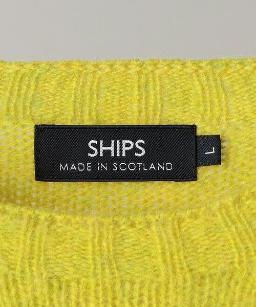 SHIPS / シップス ニット・セーター | 【SHIPS別注】HARLEY OF SCOTLAND:ウォッシャブル シャギー クルーネックニット | 詳細24
