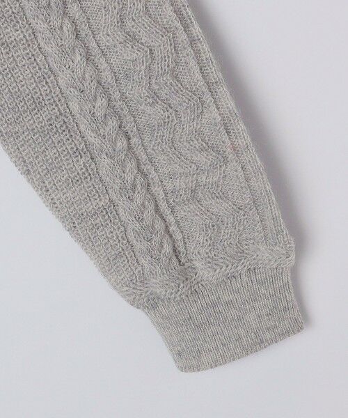 SHIPS / シップス ニット・セーター | SHIPS:〈手洗い可能〉ランダム アラン クルーネック プルオーバー ニット | 詳細10