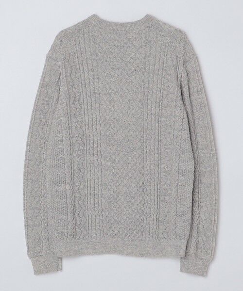 SHIPS / シップス ニット・セーター | SHIPS:〈手洗い可能〉ランダム アラン クルーネック プルオーバー ニット | 詳細12