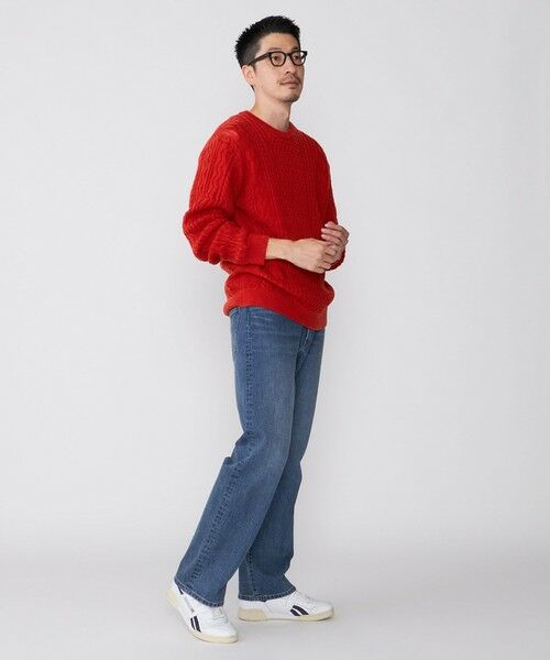 SHIPS / シップス ニット・セーター | SHIPS:〈手洗い可能〉ランダム アラン クルーネック プルオーバー ニット | 詳細21