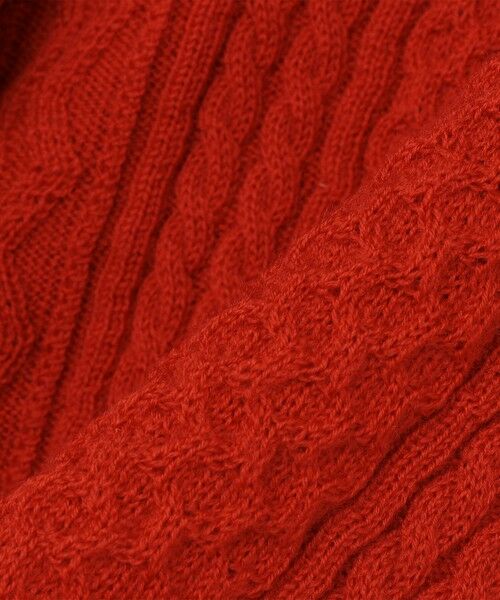 SHIPS / シップス ニット・セーター | SHIPS:〈手洗い可能〉ランダム アラン クルーネック プルオーバー ニット | 詳細23