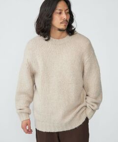 SHIPS / シップス ニット・セーター | SHIPS: フラッフィー メランジ クルーネック プルオーバー ニット