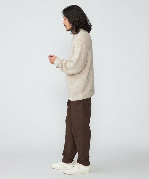 SHIPS / シップス ニット・セーター | SHIPS: フラッフィー メランジ クルーネック プルオーバー ニット | 詳細2