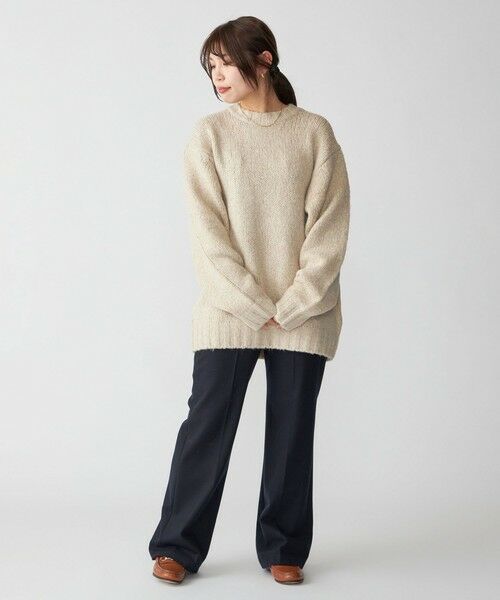 SHIPS / シップス ニット・セーター | SHIPS: フラッフィー メランジ クルーネック プルオーバー ニット | 詳細7