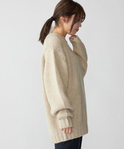 SHIPS / シップス ニット・セーター | SHIPS: フラッフィー メランジ クルーネック プルオーバー ニット | 詳細12