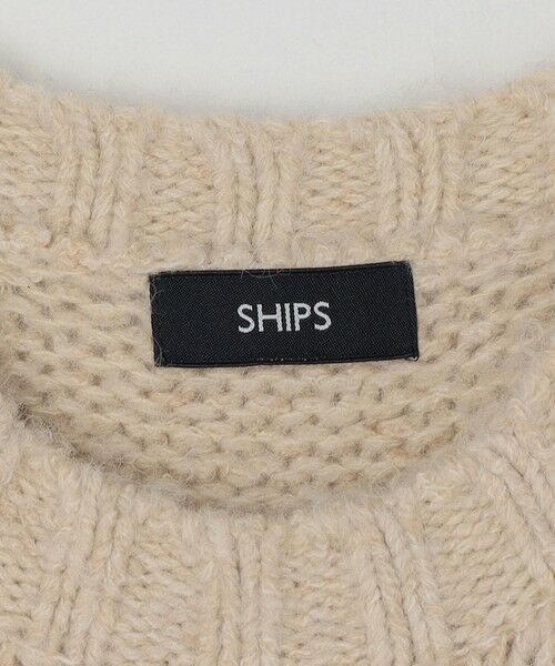 SHIPS / シップス ニット・セーター | SHIPS: フラッフィー メランジ クルーネック プルオーバー ニット | 詳細16