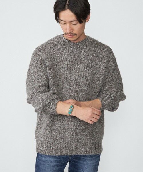 SHIPS / シップス ニット・セーター | SHIPS: フラッフィー メランジ クルーネック プルオーバー ニット | 詳細21