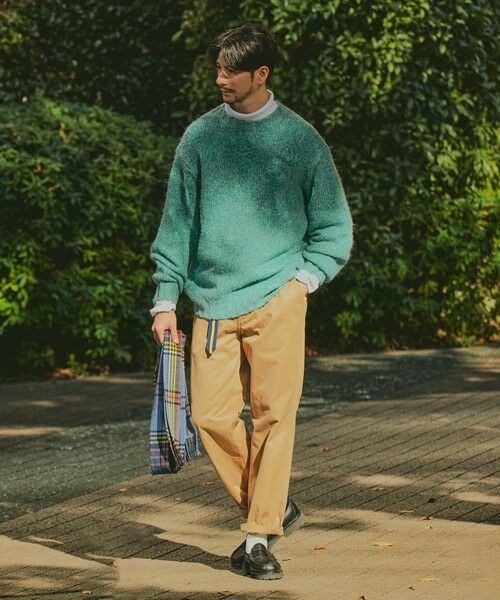 SHIPS / シップス ニット・セーター | SHIPS: フラッフィー メランジ クルーネック プルオーバー ニット | 詳細25