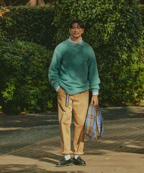 SHIPS / シップス ニット・セーター | SHIPS: フラッフィー メランジ クルーネック プルオーバー ニット | 詳細27