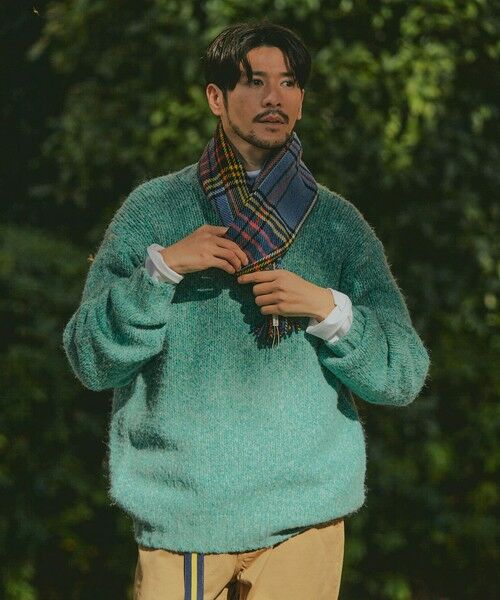 SHIPS / シップス ニット・セーター | SHIPS: フラッフィー メランジ クルーネック プルオーバー ニット | 詳細30