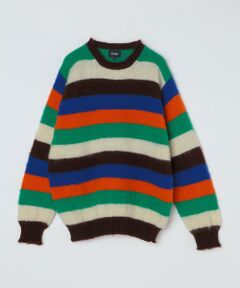 SHIPS / シップス ニット・セーター | Drake's: STRIPE BRUSHED SHETLAND