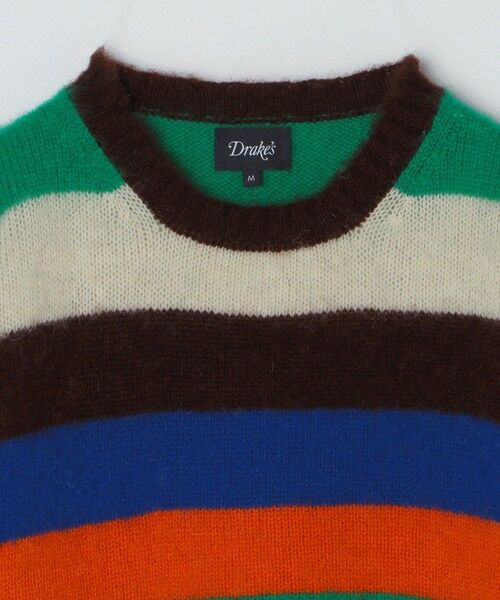 SHIPS / シップス ニット・セーター | Drake's: STRIPE BRUSHED SHETLAND | 詳細2