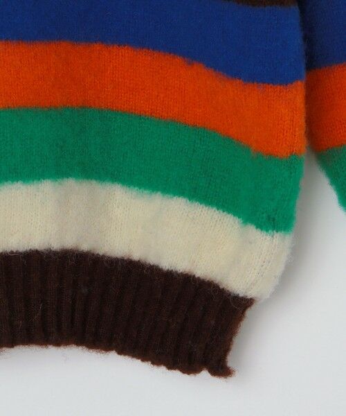 SHIPS / シップス ニット・セーター | Drake's: STRIPE BRUSHED SHETLAND | 詳細4