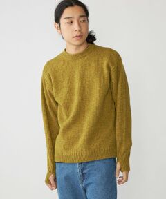 SHIPS / シップス ニット・セーター | SHIPS: 奥山メリヤス ブリティッシュ ウール クルーネック ニット
