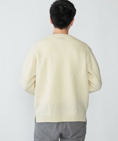 SHIPS / シップス ニット・セーター | SHIPS: 奥山メリヤス ブリティッシュ ウール クルーネック ニット | 詳細8