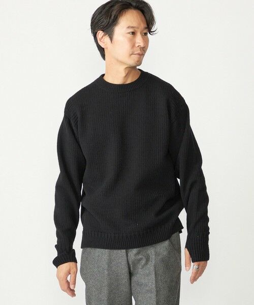 SHIPS / シップス ニット・セーター | SHIPS: 奥山メリヤス ブリティッシュ ウール クルーネック ニット | 詳細13