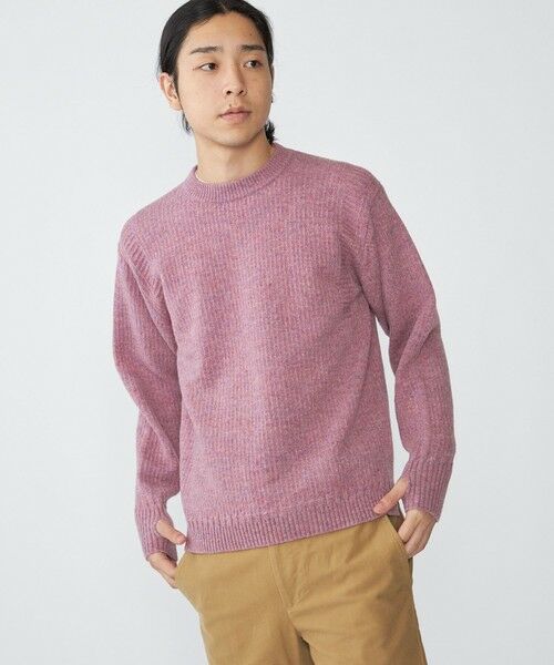 SHIPS / シップス ニット・セーター | SHIPS: 奥山メリヤス ブリティッシュ ウール クルーネック ニット | 詳細17