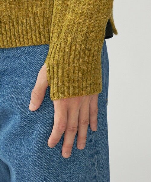 SHIPS / シップス ニット・セーター | SHIPS: 奥山メリヤス ブリティッシュ ウール クルーネック ニット | 詳細24