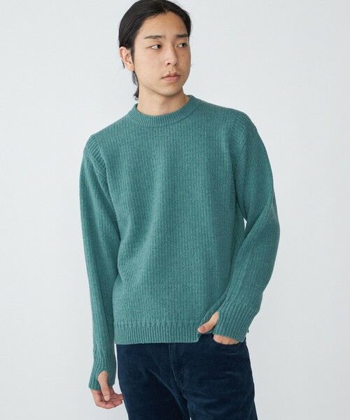 SHIPS / シップス ニット・セーター | SHIPS: 奥山メリヤス ブリティッシュ ウール クルーネック ニット | 詳細30
