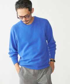 SHIPS / シップス ニット・セーター | SHIPS:〈手洗い可能〉ホールガーメント 12ゲージ カシミヤ クルーネック ニット