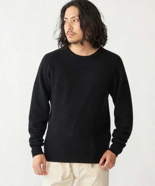 SHIPS / シップス ニット・セーター | SHIPS:〈手洗い可能〉ホールガーメント 12ゲージ カシミヤ クルーネック ニット | 詳細2