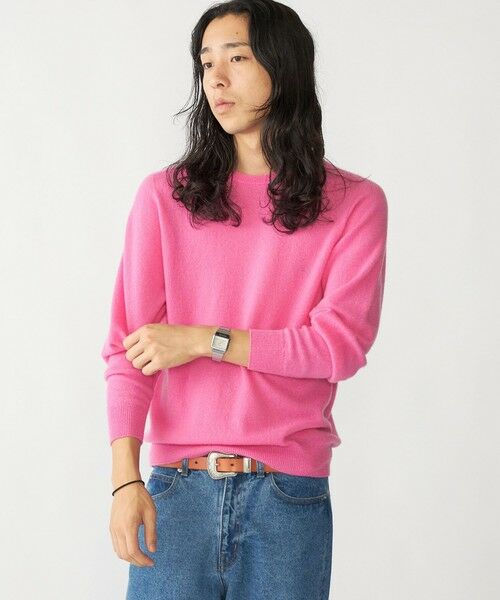 SHIPS / シップス ニット・セーター | SHIPS:〈手洗い可能〉ホールガーメント 12ゲージ カシミヤ クルーネック ニット | 詳細6