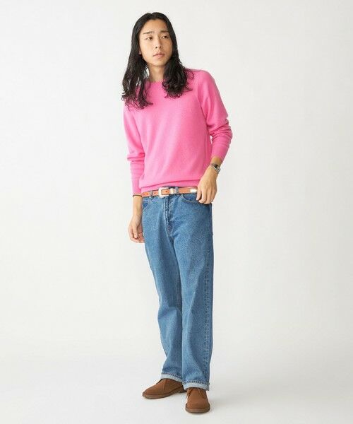 SHIPS / シップス ニット・セーター | SHIPS:〈手洗い可能〉ホールガーメント 12ゲージ カシミヤ クルーネック ニット | 詳細5