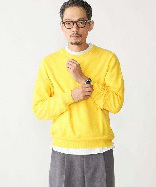 SHIPS / シップス ニット・セーター | SHIPS:〈手洗い可能〉ホールガーメント 12ゲージ カシミヤ クルーネック ニット | 詳細10