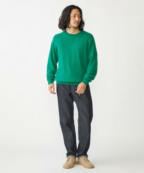 SHIPS / シップス ニット・セーター | SHIPS:〈手洗い可能〉ホールガーメント 12ゲージ カシミヤ クルーネック ニット | 詳細13