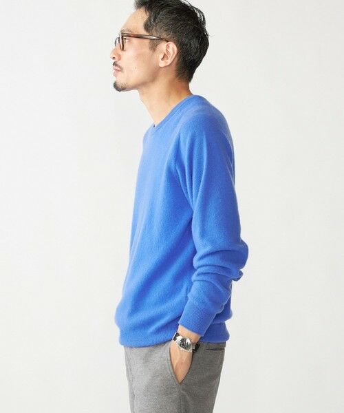 SHIPS / シップス ニット・セーター | SHIPS:〈手洗い可能〉ホールガーメント 12ゲージ カシミヤ クルーネック ニット | 詳細26