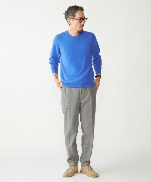 SHIPS / シップス ニット・セーター | SHIPS:〈手洗い可能〉ホールガーメント 12ゲージ カシミヤ クルーネック ニット | 詳細24